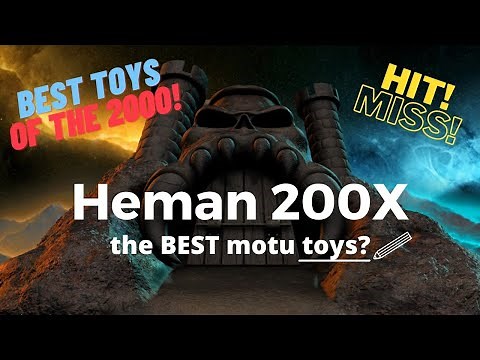 Heman 200X Toy Line Review (MOTU Action Figure Toys)