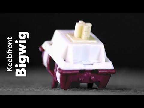 Keebfront Bigwig – The First HDPE + PBT Linear Switch!