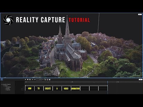 How to create a video animation with Reality Capture software