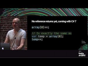 Unity at GDC - Job System & Entity Component System