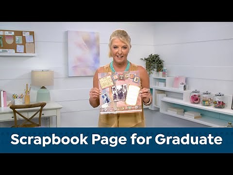 Graduation Scrapbook DIY | HSN Gets Crafty