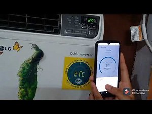 HOW TO CONNECT LG DUAL INVERTER AC'S WIFI WITH PHONE