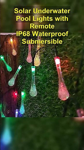 Waterproof Solar String Lights for Outdoor Decor | Warm White Glow