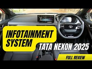 2025 TATA NEXON FACELIFT INFOTAINMENT SYSTEM DETAILS | #tatanexon #tatamotors #automobile