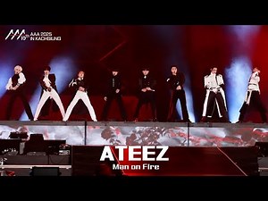 [#AAA2025] 🎥 ATEEZ(에이티즈) ‘Man on Fire’ | 4K Stage |