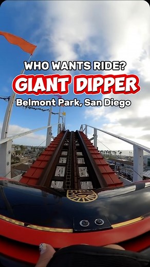 7.7K views · 390 reactions | Belmont Park’s Giant Dipper is one of the oldest roller coasters in the world!  @belmontparksd #rollercoaster #rollercoasters #amusementpark #themepark #themeparks #coasters #Achterbahn #ジェットコースター #thrill #thrillride #montañarusa #Achtbaan #rollercoastervideo #coastervideos #instatpr #themeparkreview | Theme Park Review | Facebook