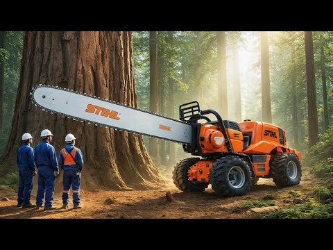 Extreme Power Wood Chippers & Giant Tree Shredders