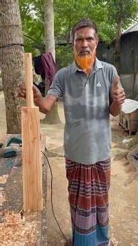 The Complete Process of Making Chris Gayle’s Heavy Cricket Bat from a Whole Tree|Amazing Woodworking