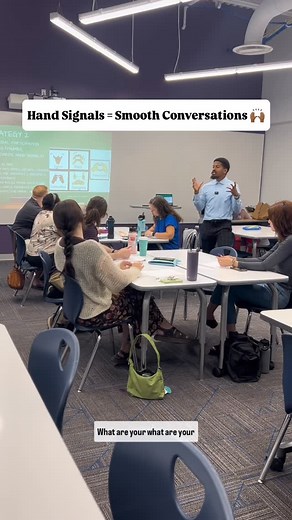 Young Black Scholar | Teaching Tip 💡 Hand Signals = Smooth Conversations 🙌🏾 Ever feel like class discussions get choppy? Here’s how to keep them flowing ⬇️... | Instagram