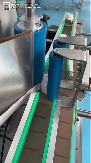 Professional Round Bottle Labeling Machine Automatic Sticker Applicator for Jars and Containers