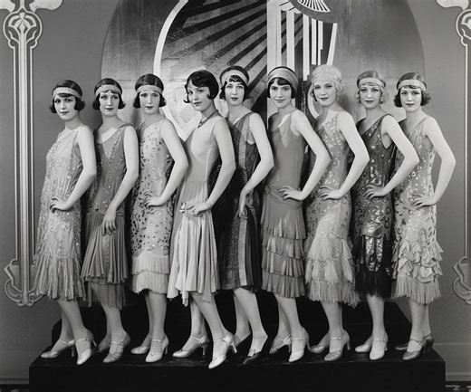 Vintage Flapper Girls Photograph, 1920s Fashion Print - Etsy Singapore