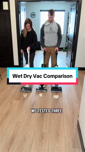 I would be happy with any of these three wet dry vacuums in my home. It was really hard to decide on a top choice. The edge to edge cleaning, lay flat feature, excellent suction specs, steering ability, and brand reputation ultimately put @RoborockUS ever so slightly ahead of the rest. These were all received as gifts, but this particular video was NOT paid. #wetdryvacuum #cleantok #review #tiktokshopholidayhaul