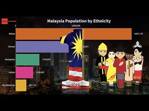 Malaysia Population by Ethnicity (1980-2040) | Dynamic Graph (History & Projection)