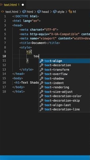 The Simplest Text Shadow Tutorial #coding #css