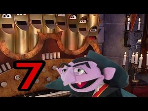 Sesame Street The Counts Number Of The Day 7 ( Pipe Organ Dub )