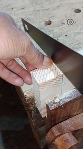 Clean & Precise Hand-Cut Birdsmouth Joint Crafting a perfect birdsmouth joint manually. Accuracy and neatness every step of the way. #Woodworking #HandTools #BirdsmouthJoint #CustomWoodworking #KaryaKlasik #WoodworkingTips | Sukiman .