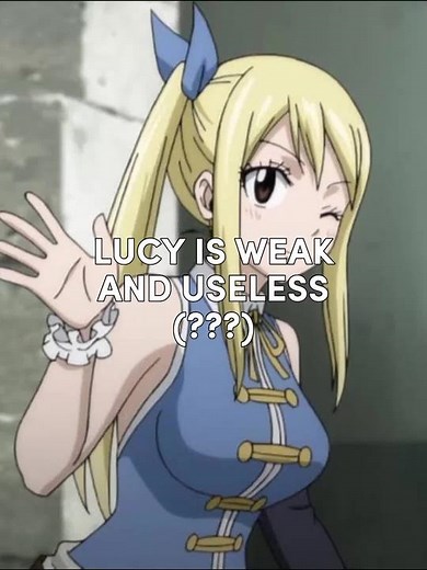 I love Lucy #fairytail100yearquest #fairytail #lucyheartfilia