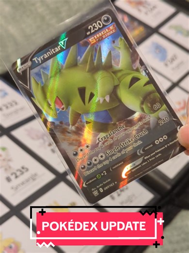 Pokédex binder update!! #pokemontcg #pokemoncommunity #30daysuperfans #pokedex #pokemon