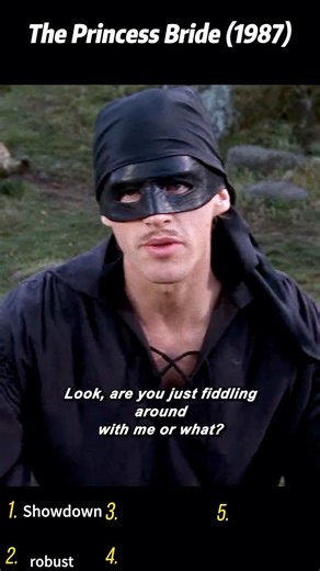 The Princess Bride (1987) | The Man in Black Knocks Out Fezzik