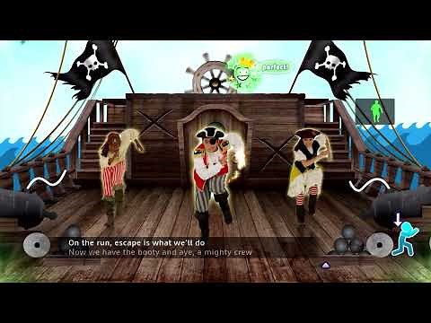 A Pirate You Shall Be | Just Dance Kids 2014 (Xbox 360 Kinect)