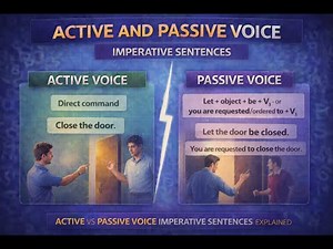 Imperative Sentences in Active and Passive Voice