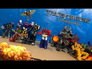 Transformers Stop Motion Parody 5!!! A Stop Motion Skit Special