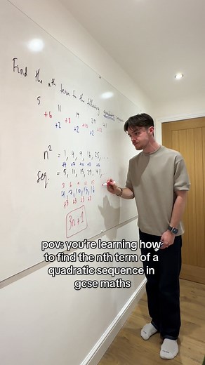 Understanding Quadratic Sequences in GCSE Maths