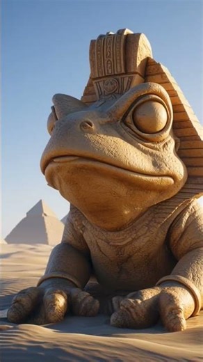 most dangerous realistic frogs spotted on Egypt mountains #fypシ゚viral