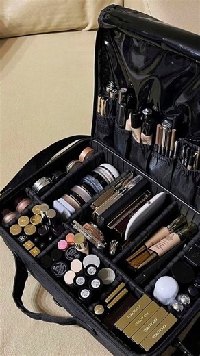 Adi🩷| Make-Up Artist and Hairstylist on Instagram: "Vanity packing = therapy for a makeup artist💟 . . [makeup vanity packing, makeup artist vanity, professional makeup kit, makeup kit essentials, makeup artist tools, glam kit packing, makeup artist life, behind the scenes makeup] . . #MakeupVanity #VanityPacking #MakeupArtistLife #MakeupKit #GlamKit #ProMakeupArtist #BridalMakeupArtist #MakeupReel #BeautyReels #BehindTheScenesMakeup #MakeupTools #MakeupOrganization #MakeupRoutine #MakeupBusine
