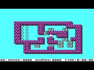 IBM PC - Sokoban Solution - Level 2