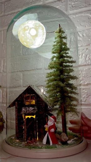 DIY Christmas Snow Globe Tutorial 🎄❄️