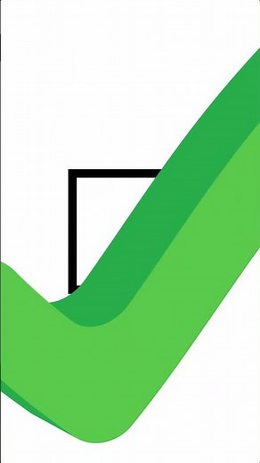 🆓 Free Green Screen 🟢 Chroma key ✅TICK MARK Effect Animation ❌ NO COPYRIGHT ©️ 2024