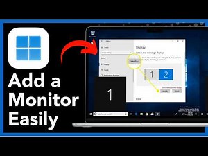 How to Connect a Second Monitor to Your Laptop - Windows 10/11