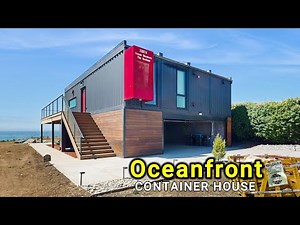 This Shipping Container Home Has Direct Beach Access