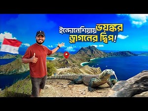 ভয়ঙ্কর ড্রাগনের দ্বীপ ভ্রমন করলাম | KOMODO NATIONAL PARK Complete Guide | indonesia travel 2026