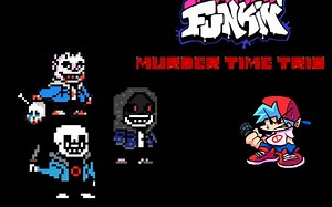 [Friday Night Funkin x Murder Time Trio Phase 2] Triple The Insanity Fnf