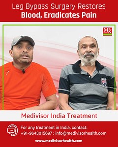 Even legs may need #BypassSurgery sometime. | Medivisor India Treatment