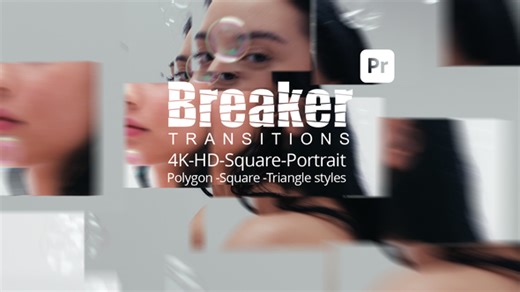 Breaker Transitions For Premiere Pro