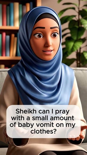 Baby Vomit on Your Clothes? Can You Still Pray? 👶🤲