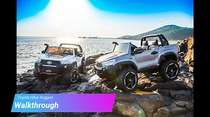 New Hilux Rugged Ride On Car with 7 inch Touch Screen now Available for Pre-Order www.rideontoysaustralia.com.au/products/ | Ride on Toys Australia