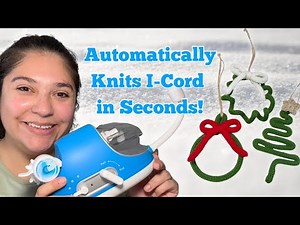 Caydo Automatic I-Cord Knitting Machine Pro | Review, Tutorial + Easy Holiday Project Ideas!