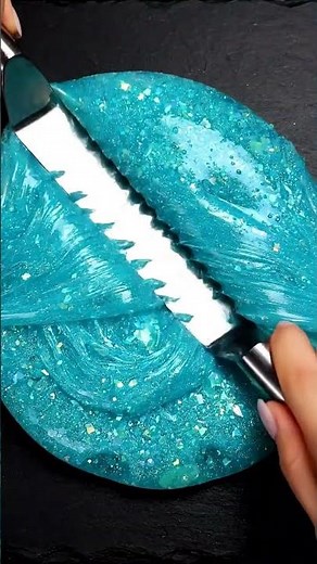 Ultra Glossy Slime Pops and Cuts #ASMR #Satisfying