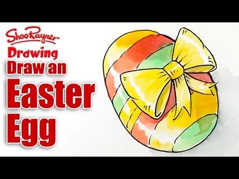 How to draw an Easter Egg