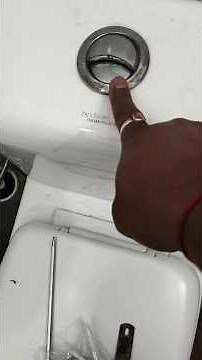 Dual flush toilet push button not working #shortsfeed