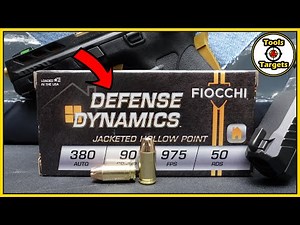 Another One Bites The Dust?...Fiocchi Defense Dynamics .380 Self-Defense AMMO Test!