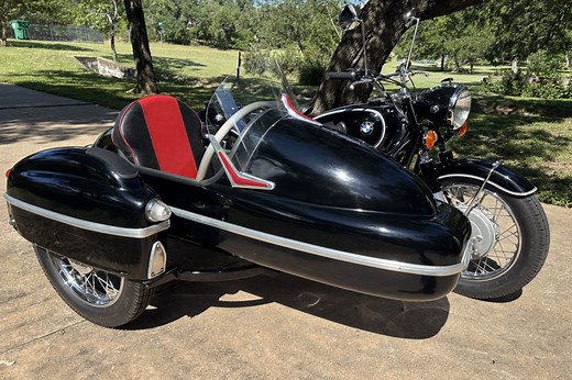 1967 BMW R60/2 w/Velorex Sidecar