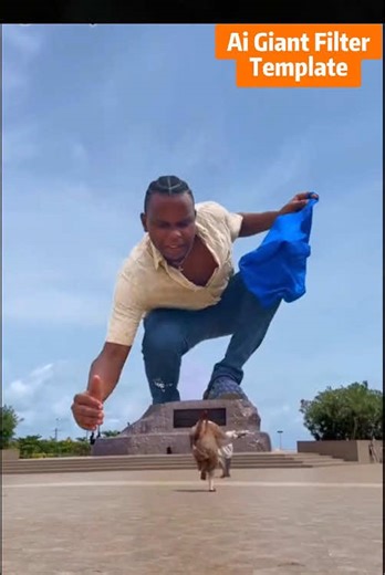 Click on the CapCut icon above to generate the same style as the video. AI Giant Statue Filter Effect How to Use AI Giant Statue Filter Giant Statue AI Filter Tutorial AI Statue Effect Filter CapCut Giant Statue AI Template Use Giant Statue AI Filter with Your Photo Create AI Statue Effect Trending AI Giant Statue Filter How to Get the AI Statue Filter. Efek Filter AI Patung Raksasa Cara Menggunakan Filter AI Patung Raksasa Tutorial Filter AI Patung Raksasa Filter Efek Patung AI Template CapCut 
