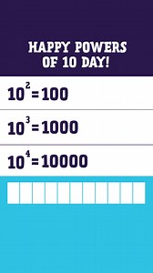 🐶 10/10 is Powers of 10 Day! Show your students this visualization to help them explore perspective and magnitude. 🔟 | Zearn