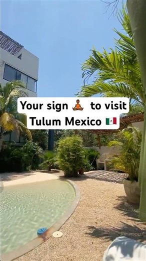 This Is Your Sign to Visit Tulum 🇲🇽 #shorts