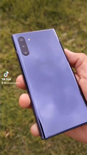Quien tuvo está hoja? Samsung Note 10 #smartphone #celulares #samsung #viral
